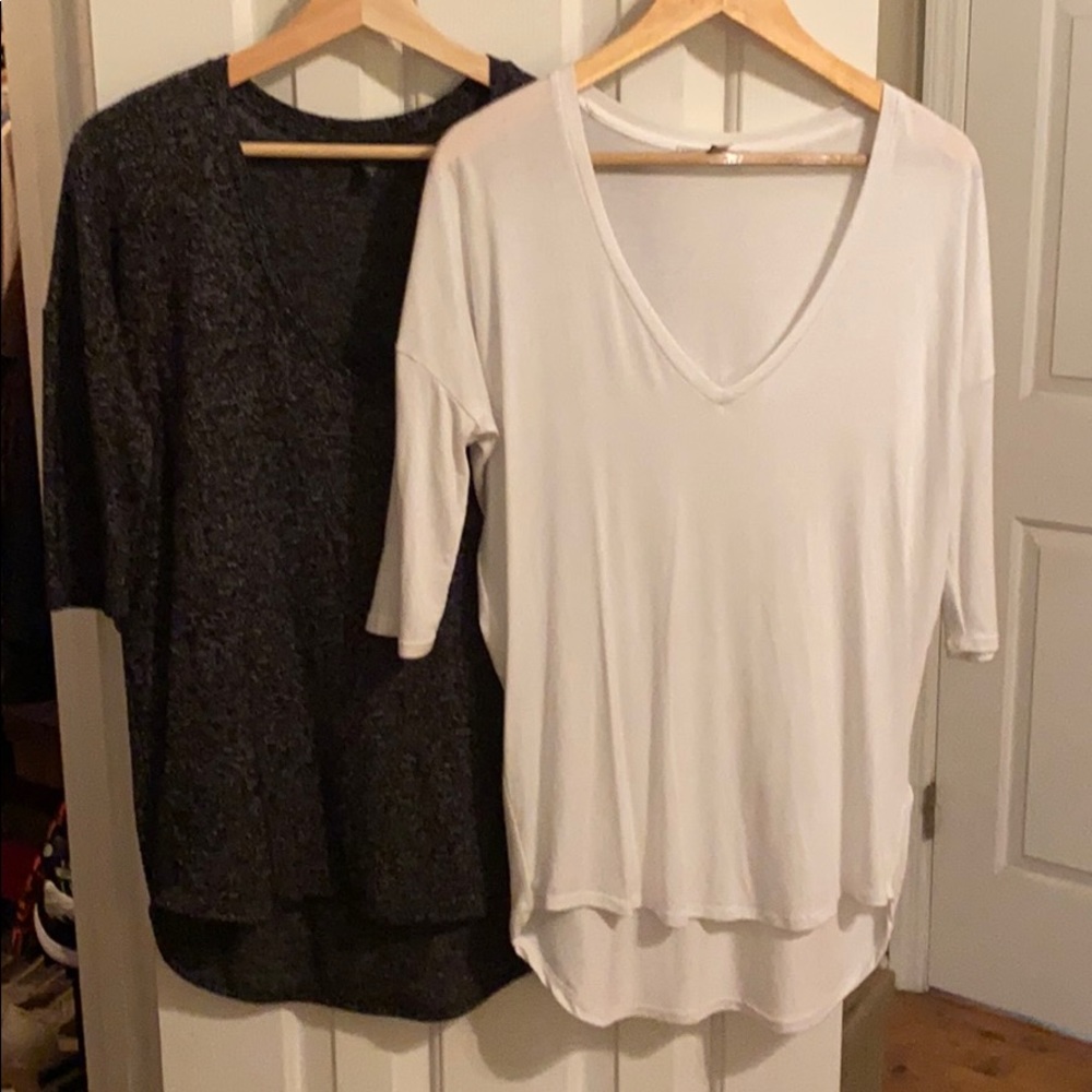 Two tunic shirts